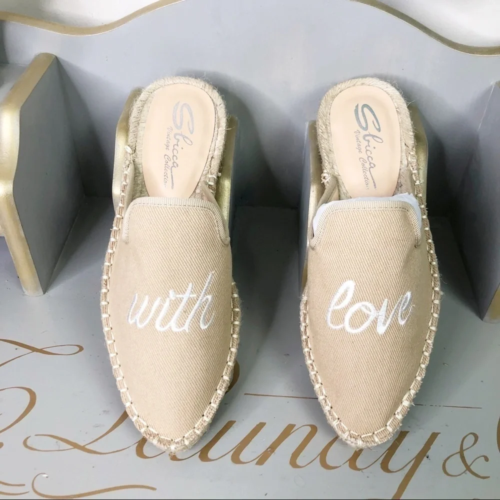 SBICCA vintage collection espadrille mules